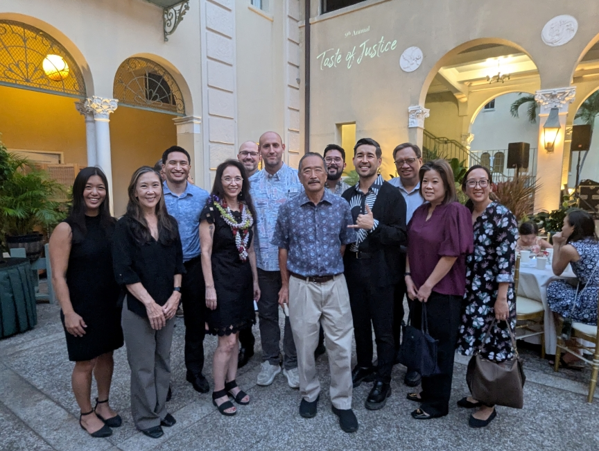 Goodsill Supports VLSH at the Taste of Justice Thank You Pau Hana