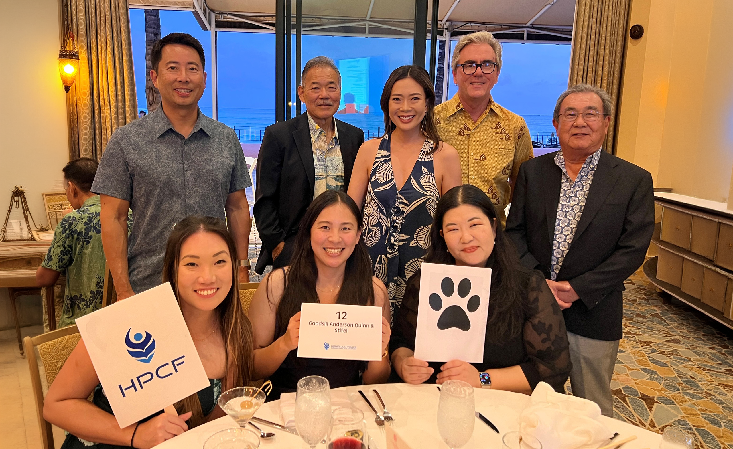 Goodsill team members and guests at the 2026 Honolulu Police Community Foundation Gala