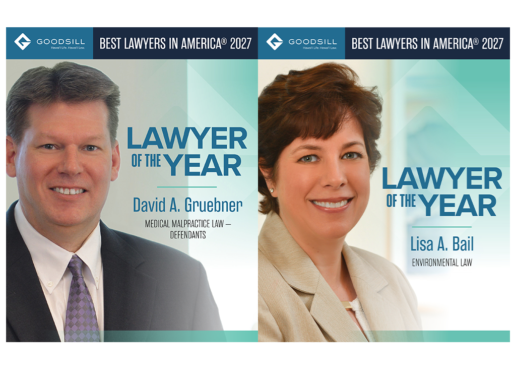 Two Goodsill Attorneys Named 2027 Lawyer of the Year by The Best Lawyers in America®